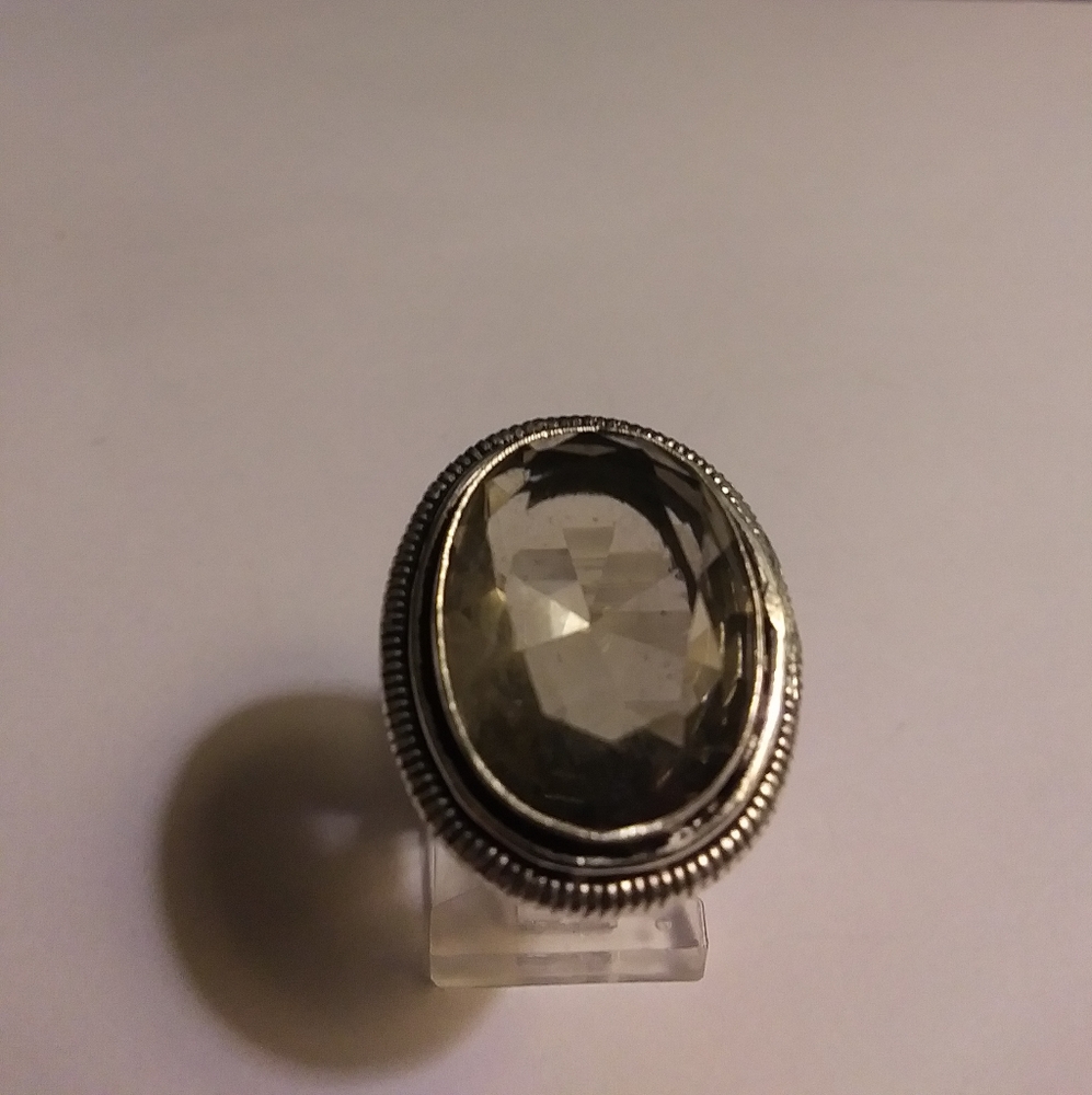 Edwardian Victorian Ametrine Ring